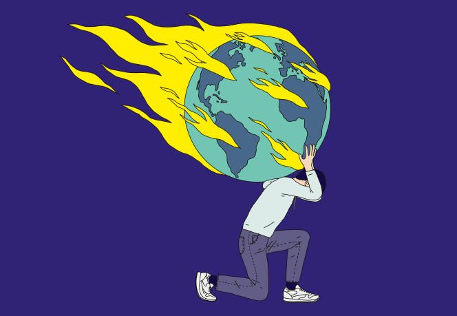 Illustration for the article “A young woman's perspective on ecology”